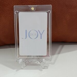 Dior JOY Playing Card With Display